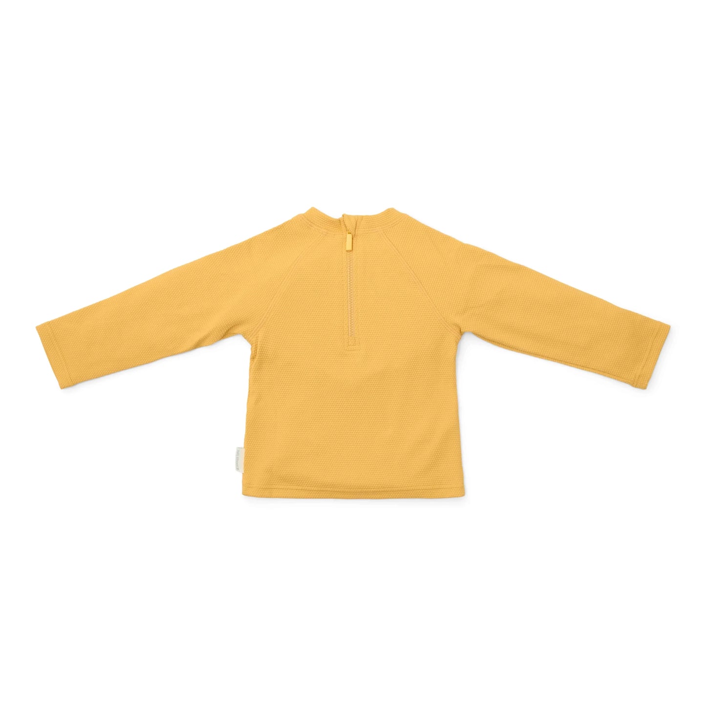 UV zwem t-shirt seashells, sunny yellow - LITTLE DUTCH