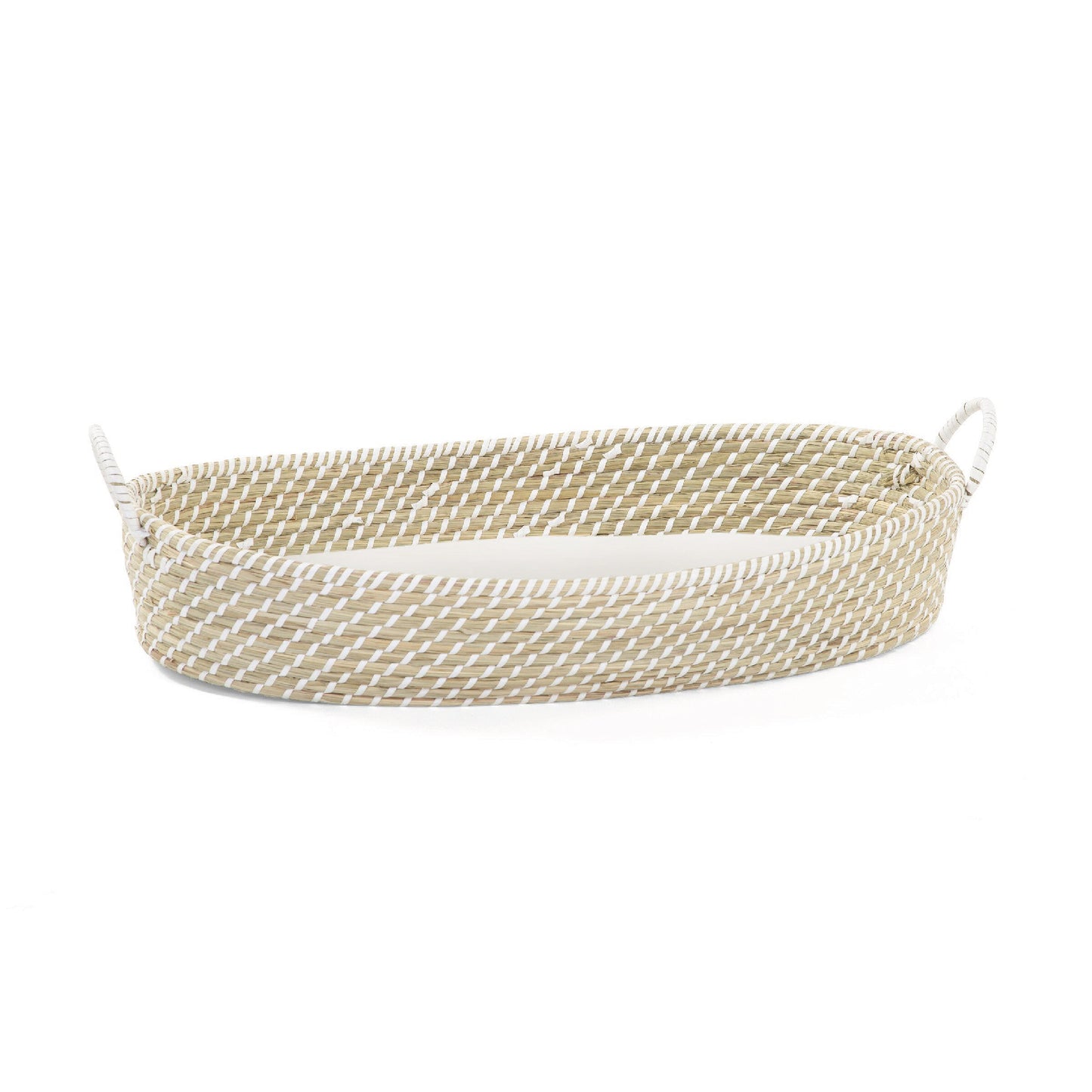 verzorgingsmand met matras, zeegras - CHILDHOME
