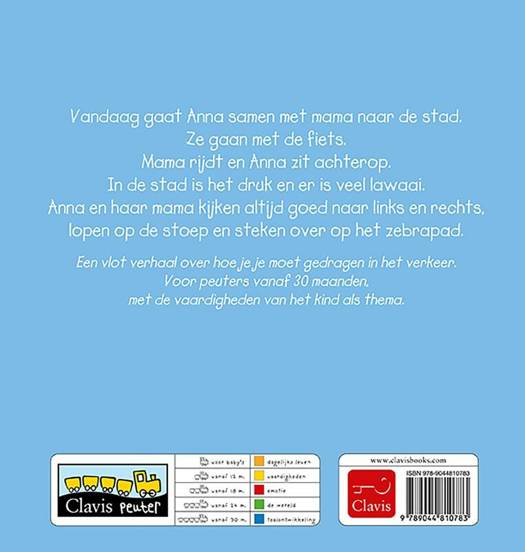 boekje, Anna in het verkeer - CLAVIS