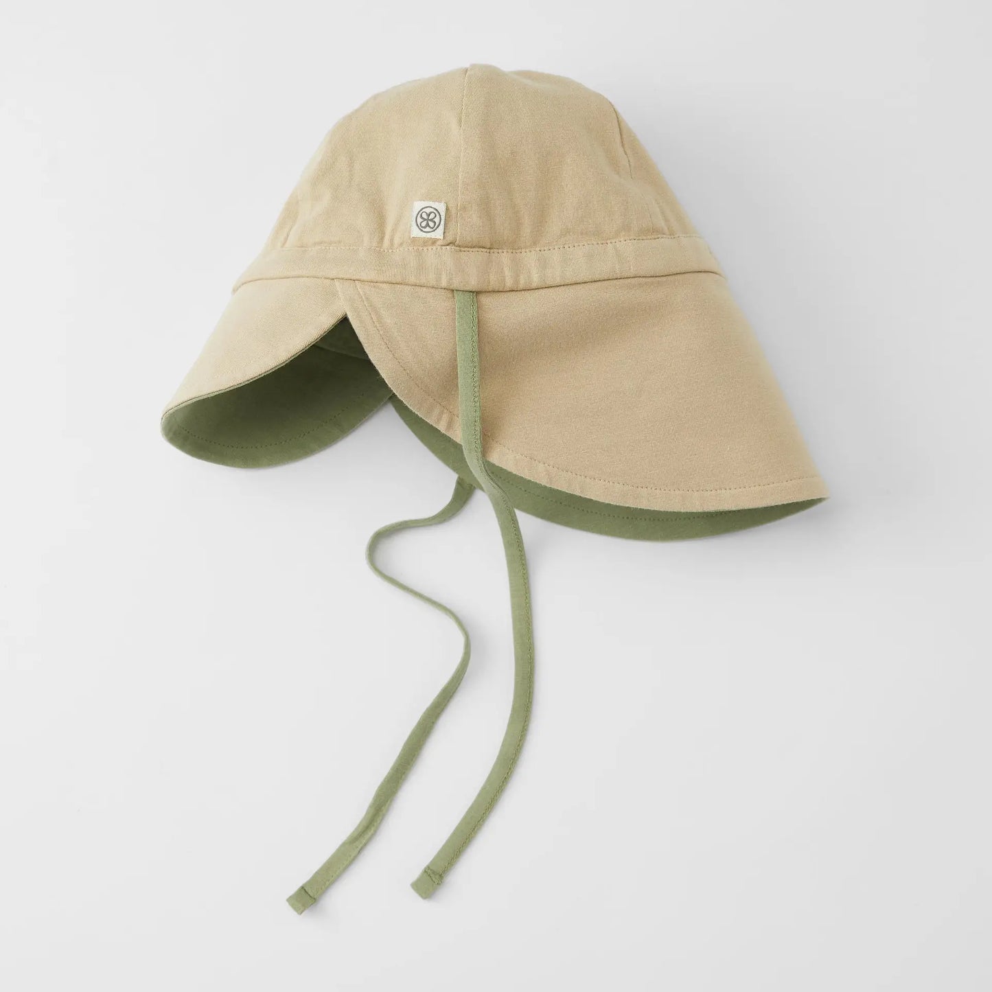omkeerbaar zonnehoedje UPF 50+, peachy summer/sandy beach - CLOBY
