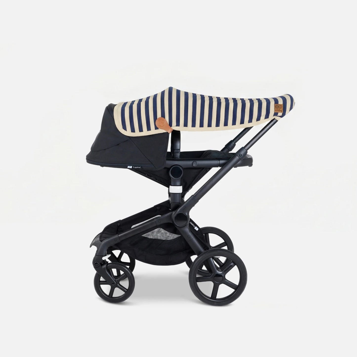 UV zonnedoek UPF 50 +, navy/sandy stripe - CLOBY