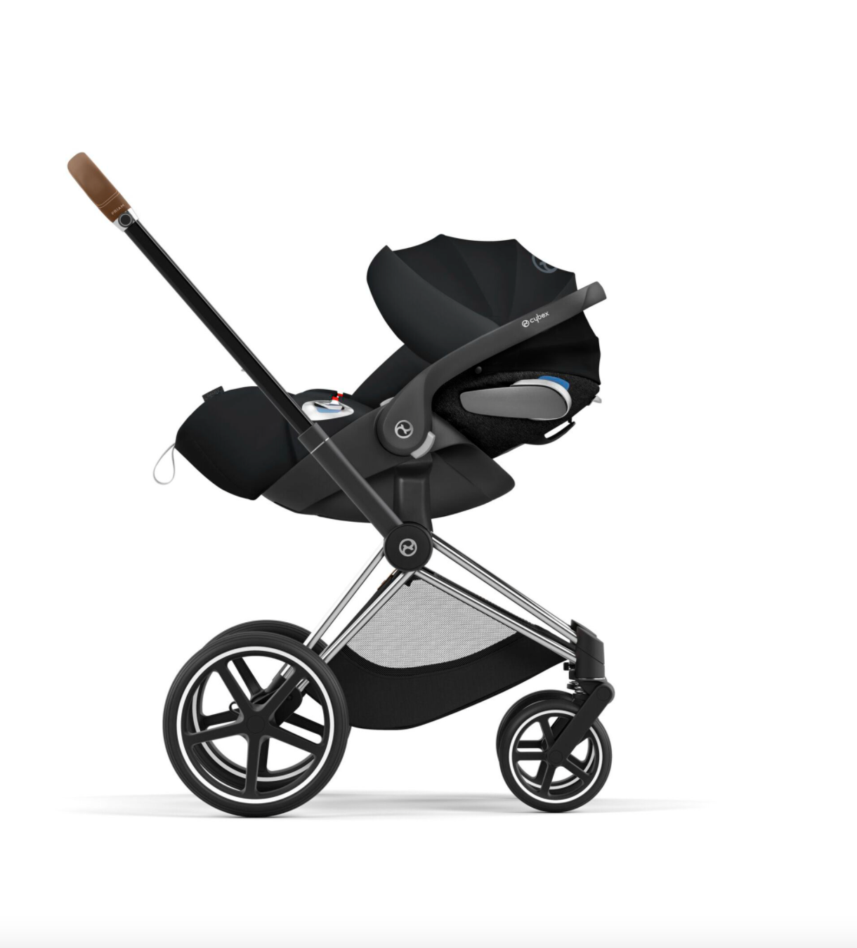 kinderwagen Priam frame, chrome black details - CYBEX