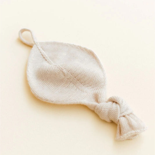 knuffeldoekje titi, cream – HVID