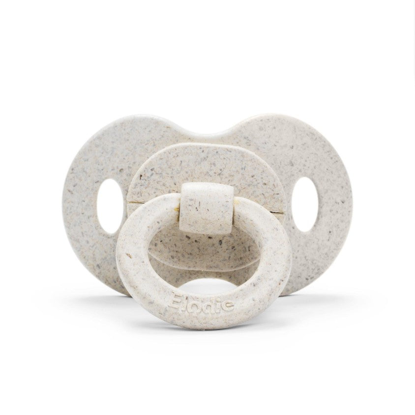 fopspeen bamboe +3m, lily white - ELODIE