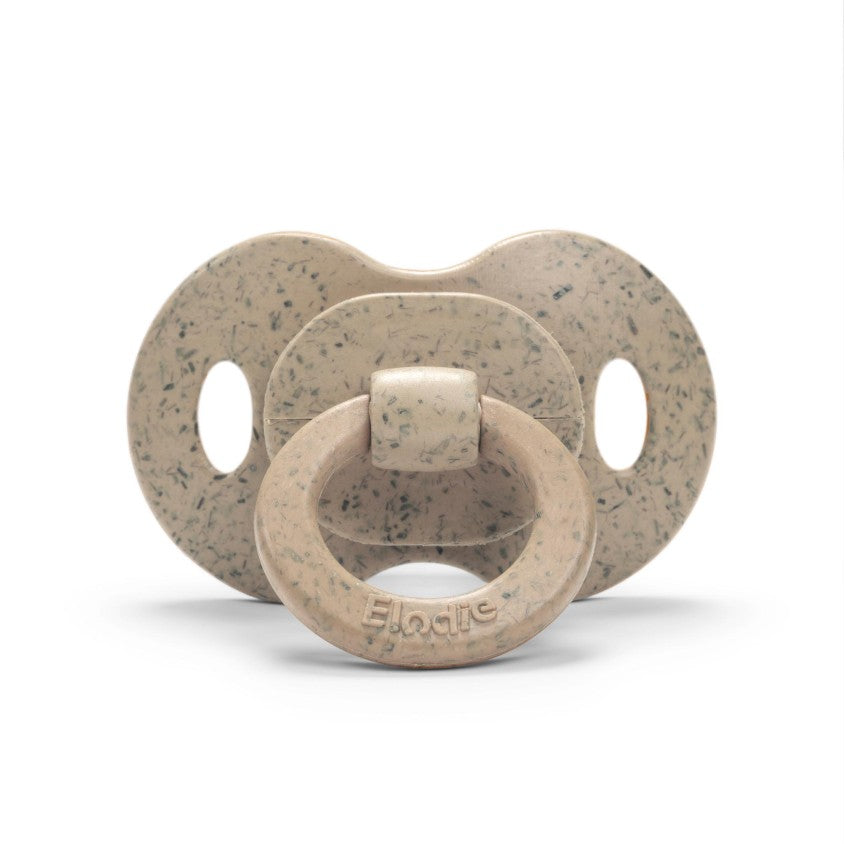 fopspeen bamboe +3m, pure khaki - ELODIE