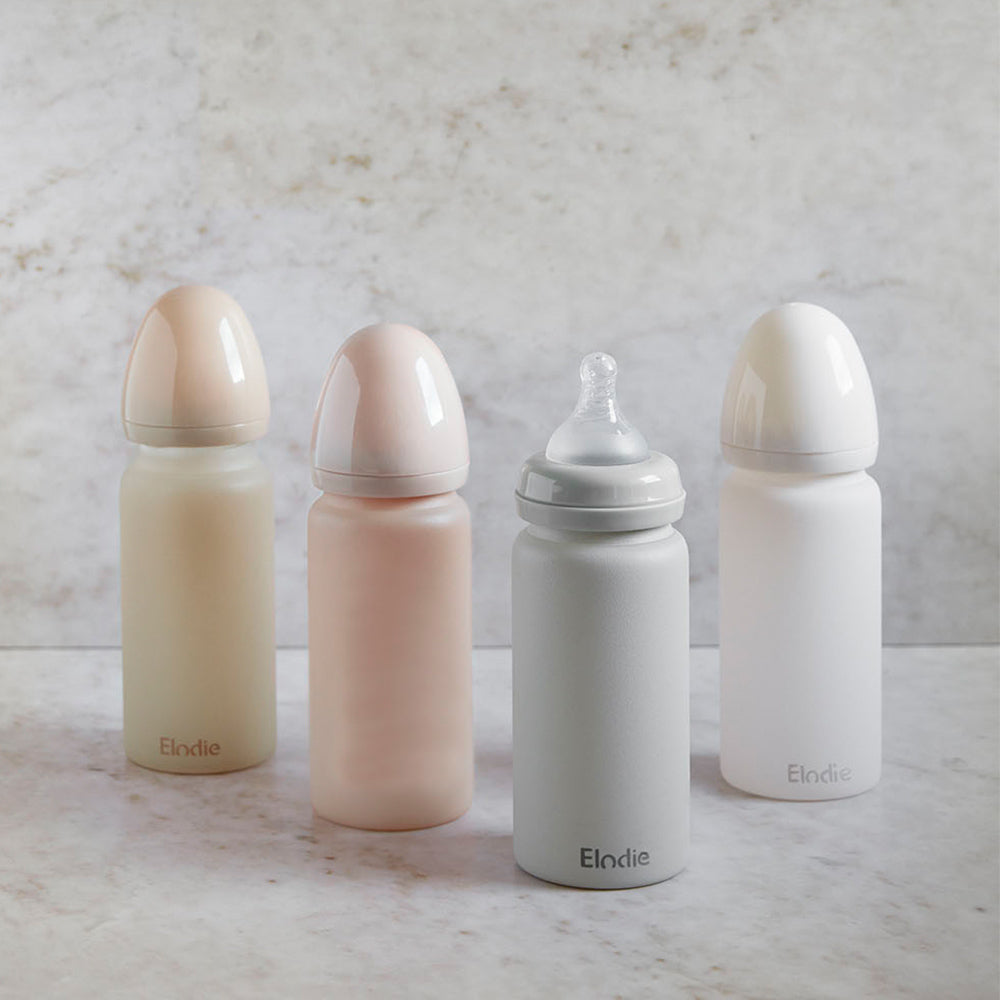 zuigfles glas, 260 ML, blushing pink – ELODIE