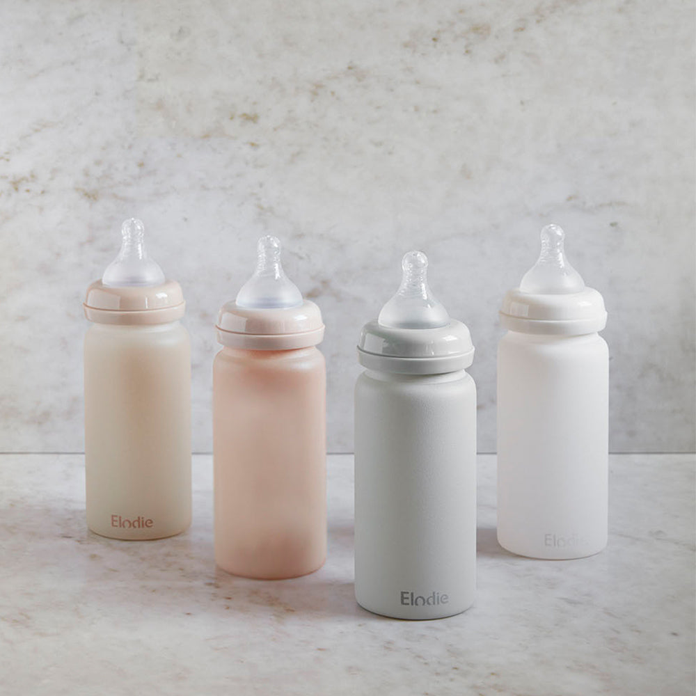 zuigfles glas, 260 ML, blushing pink – ELODIE
