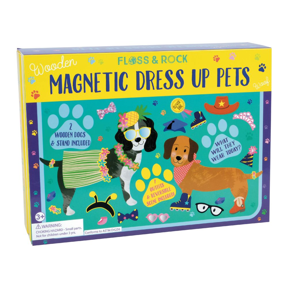 magnetisch speelgoed, dress up, pets - FLOSS & ROCK