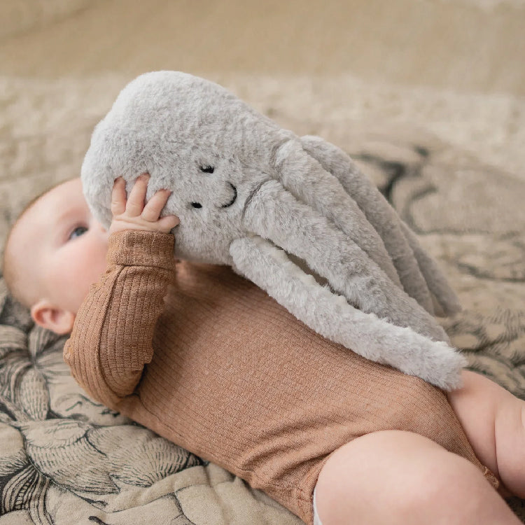 knuffel + geluid olly, grey - FLOW AMSTERDAM