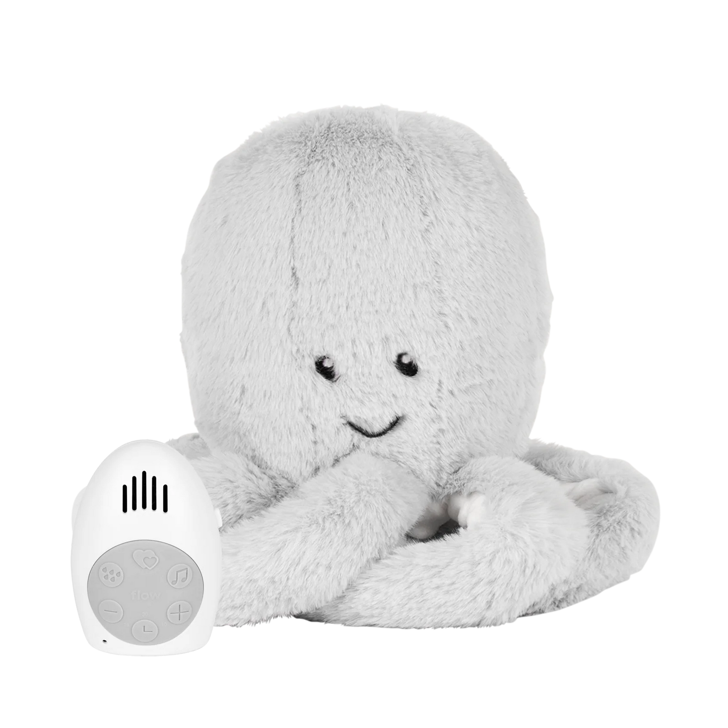knuffel + geluid olly, grey - FLOW AMSTERDAM