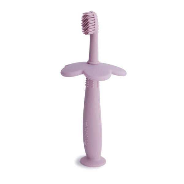 tandenborstel flower, soft lilac - MUSHIE
