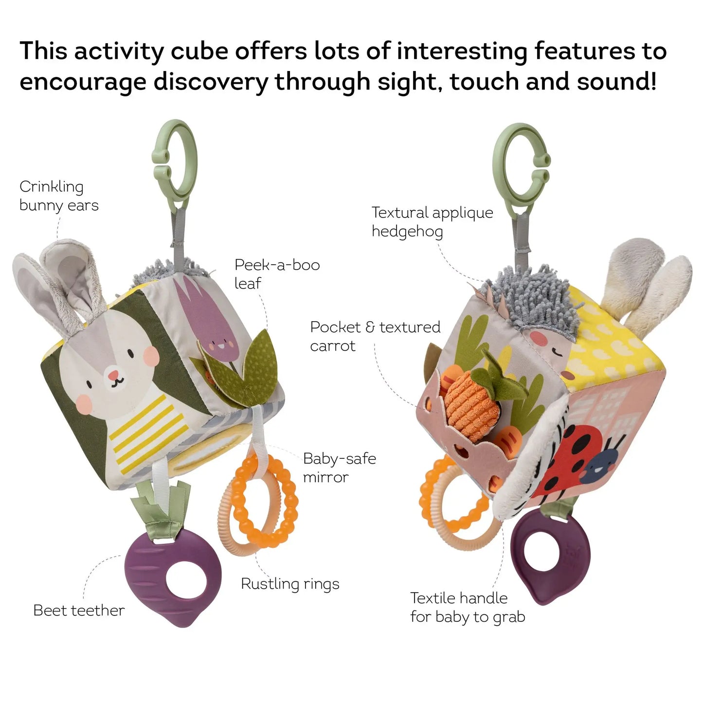 activiteitenspeeltje urban garden cube - TAF TOYS