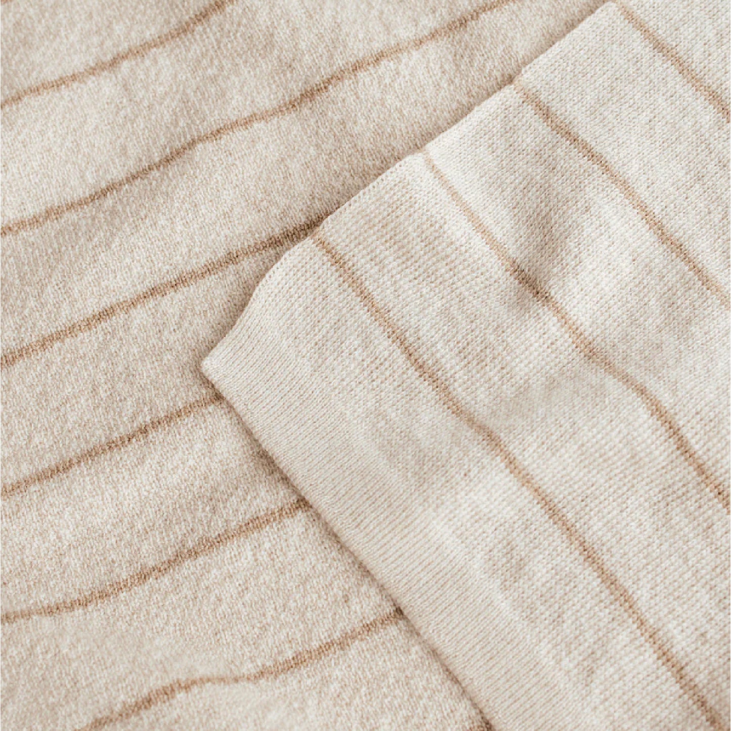 dekentje harry, cream+sand - HVID