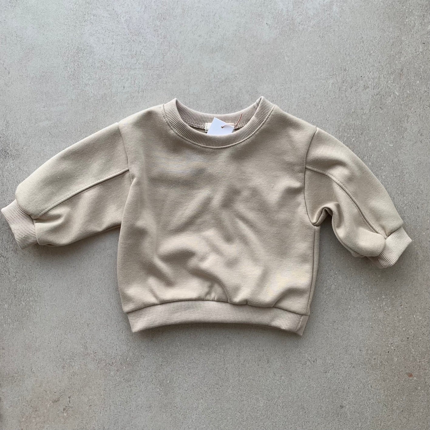 sweater daily, beige - BY JO+LIZ