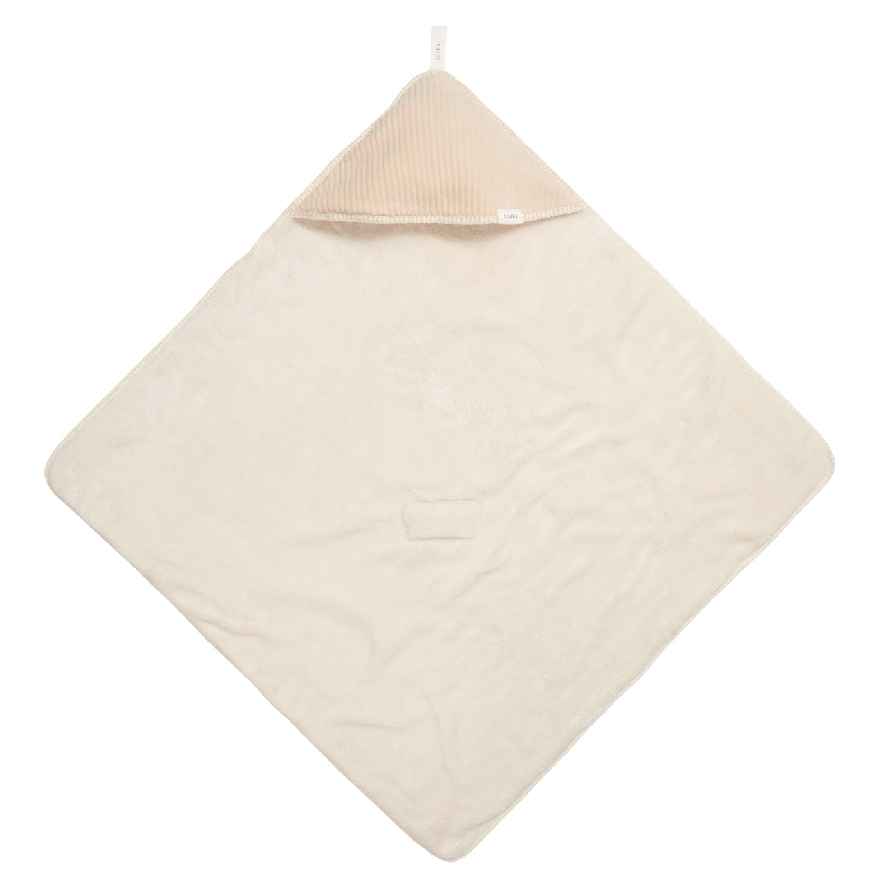 wikkeldeken vik teddy, sand - KOEKA