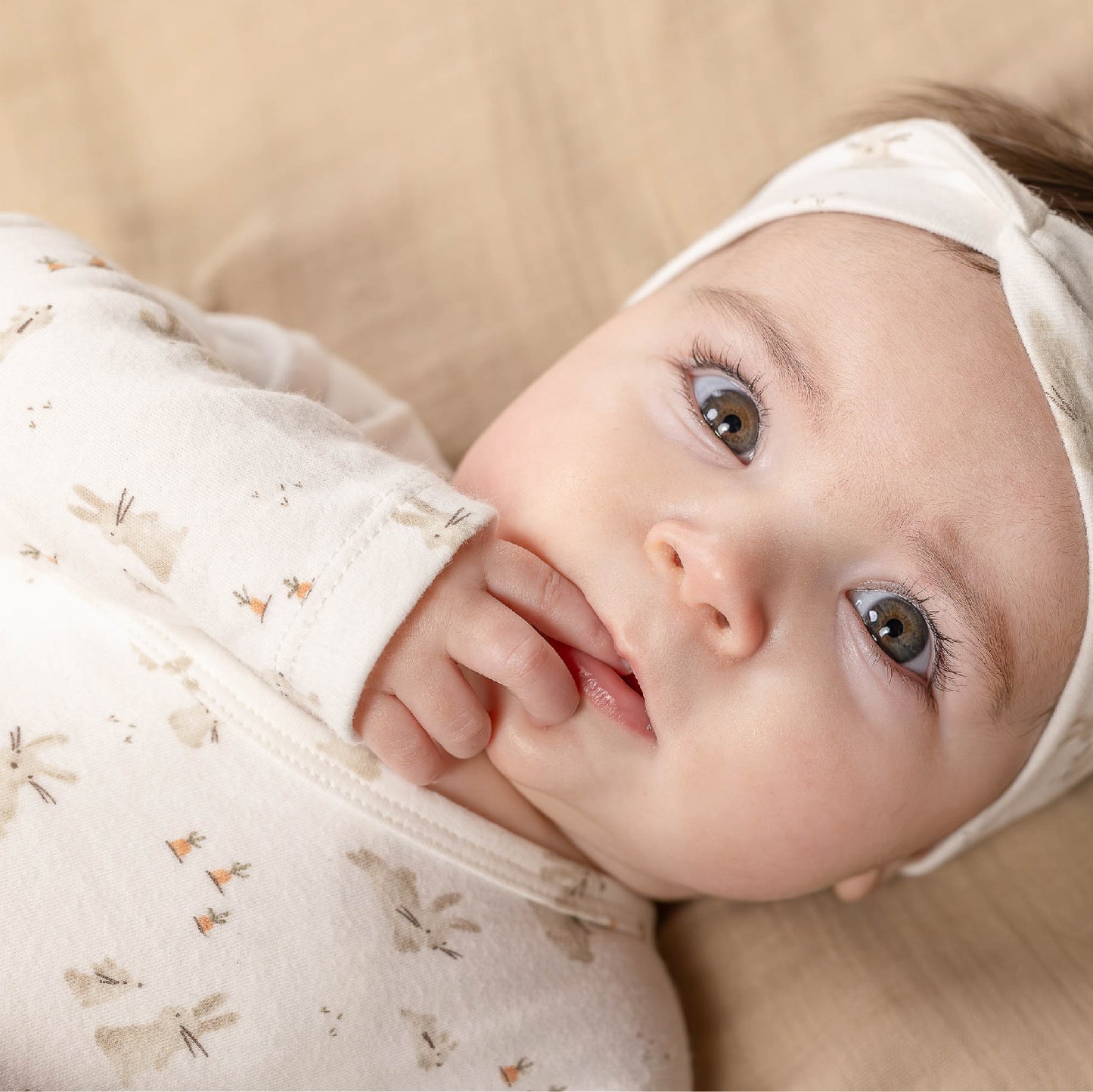 body lange mouw, baby bunny - LITTLE DUTCH