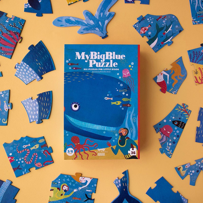 puzzel my big blue - LONDJI