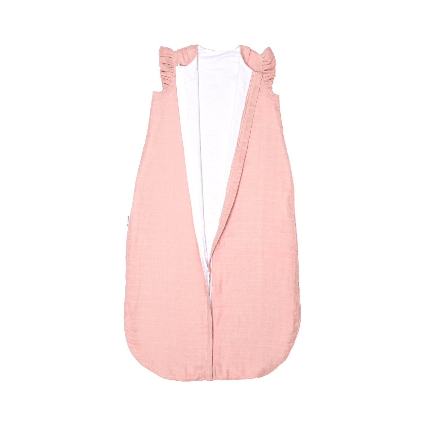 slaapzak tetra ruffle, 90 cm zomer, camel - POETREE KIDS