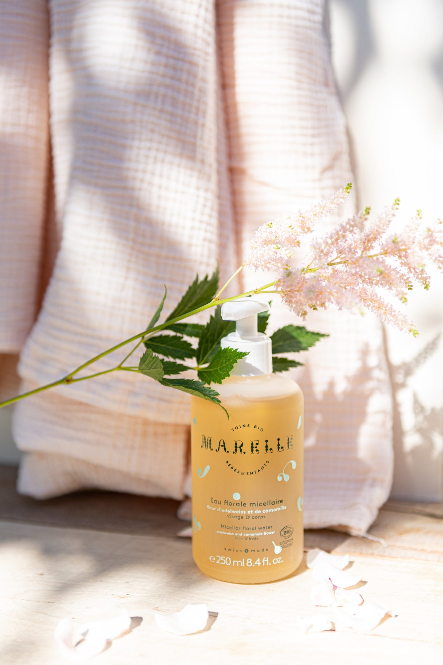 micellair water, edelweissbloem en kamille - MARELLE