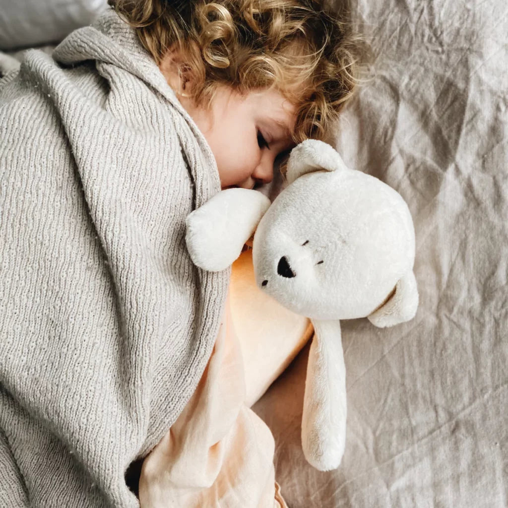 knuffel licht + geluid 2.0, beer, cream - MOONIE