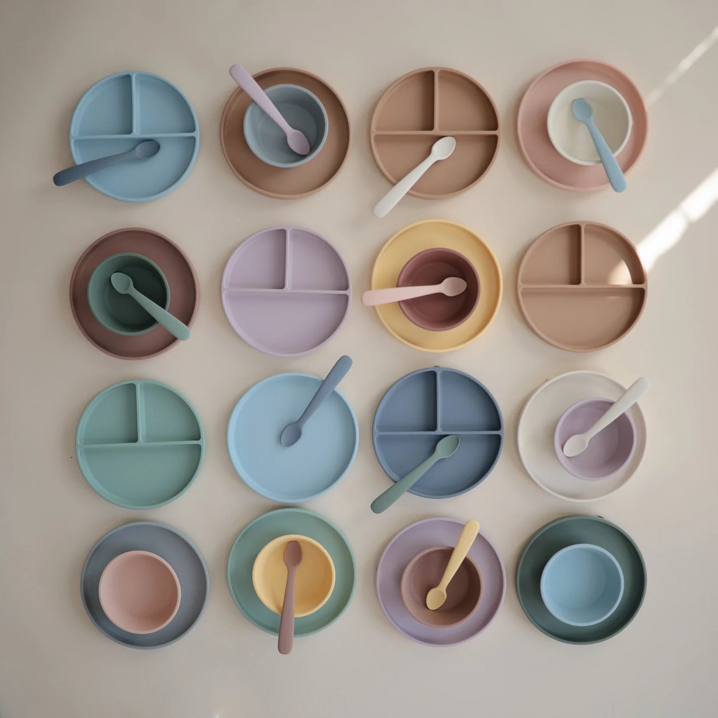 bord classic silicone, stone - MUSHIE