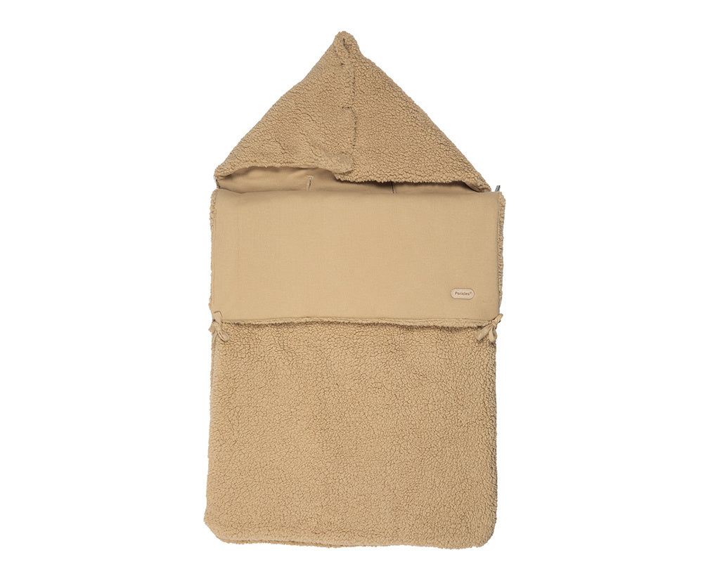 voetenzak autostoel teddy, caramel – PERICLES