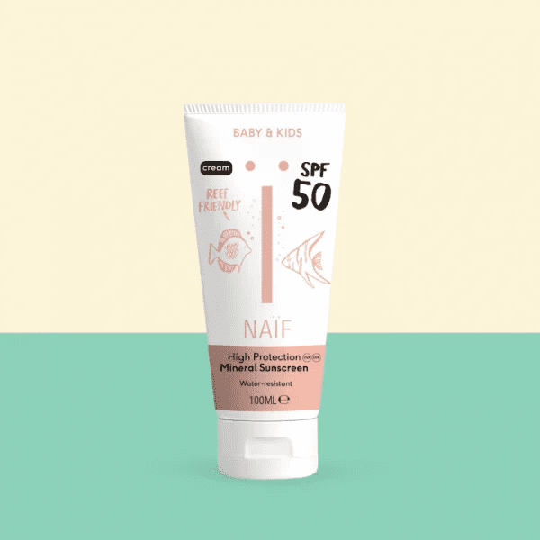 zonnecreme SPF 50, 200 ml, baby&kids - NAÏF