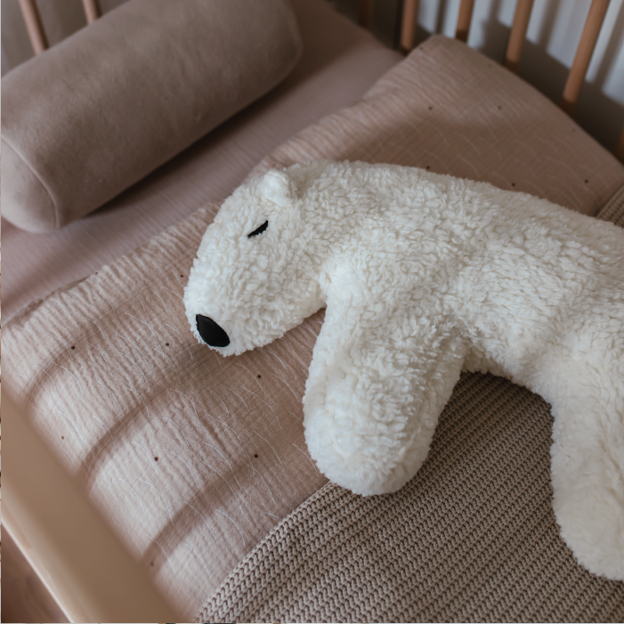 voedingskussen polarbear nanook, offwhite - NANAMI