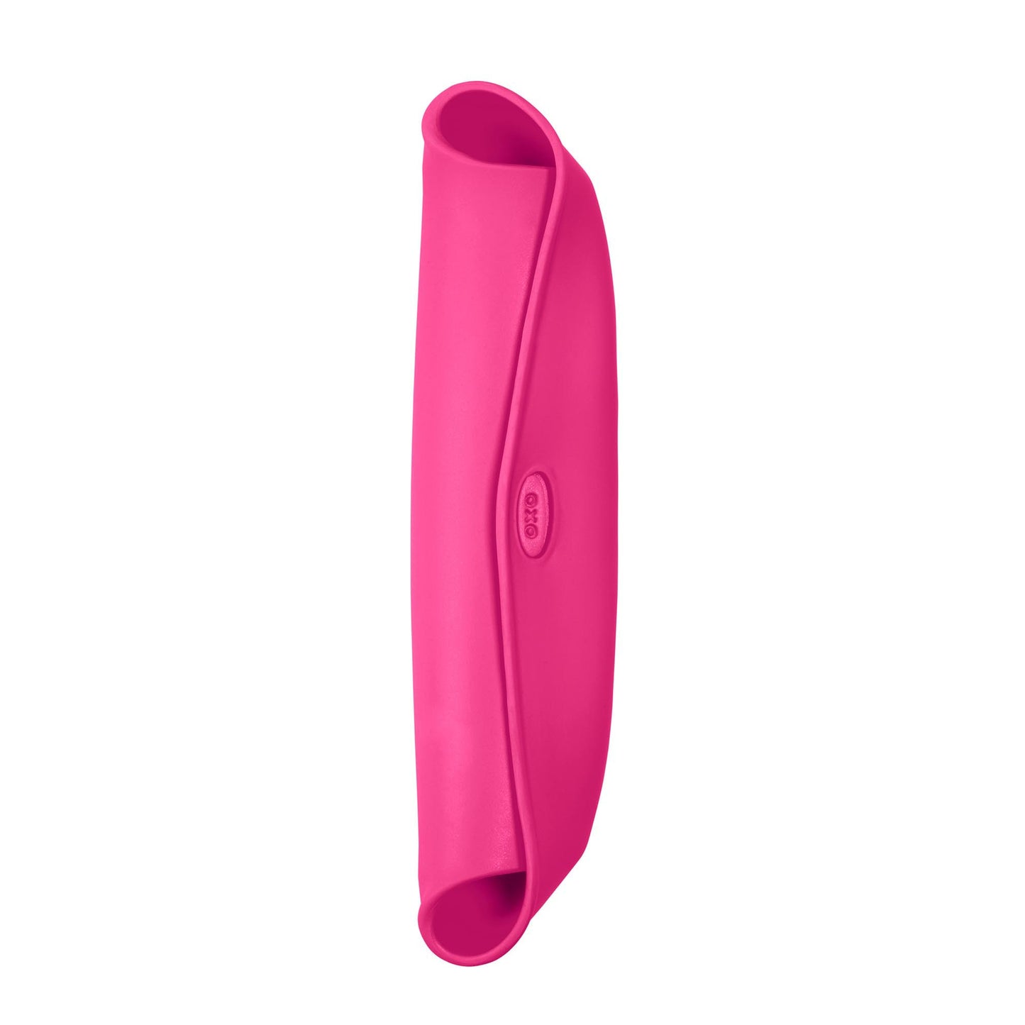 siliconen eetslab, oprolbaar, roze - OXO TOT