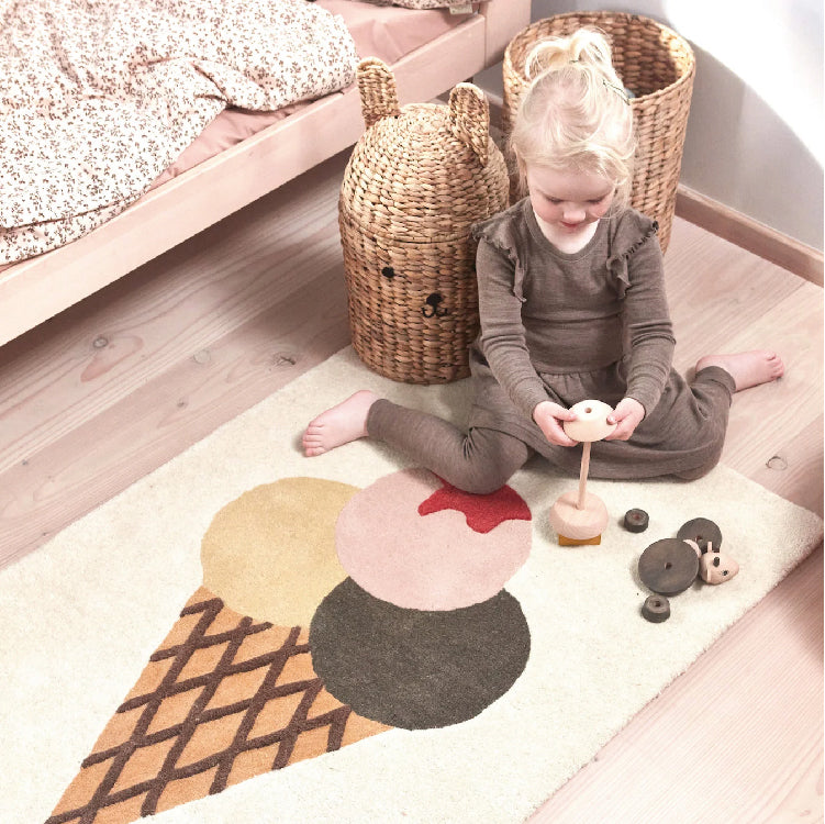 opbergmand set, bear & rabbit - OYOY