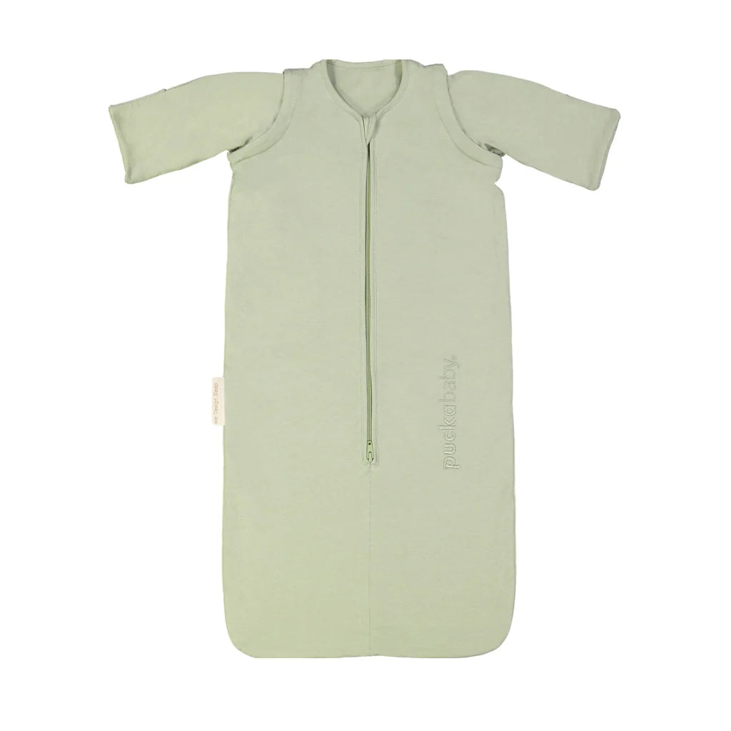 slaapzak newborn, olive, 0.5 TOG - PUCKABABY