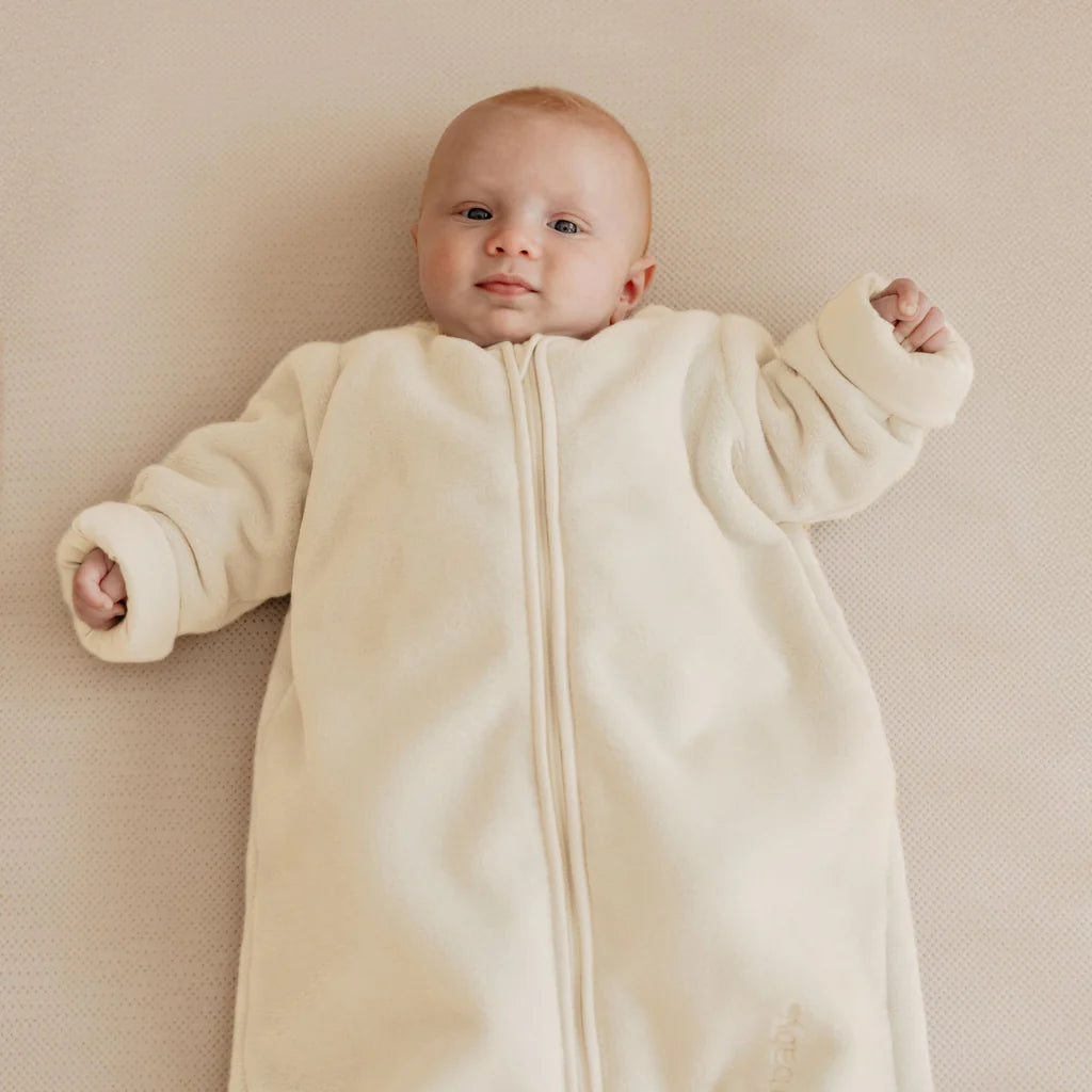 slaapzak newborn, pure teddy, 2.0 TOG - PUCKABABY