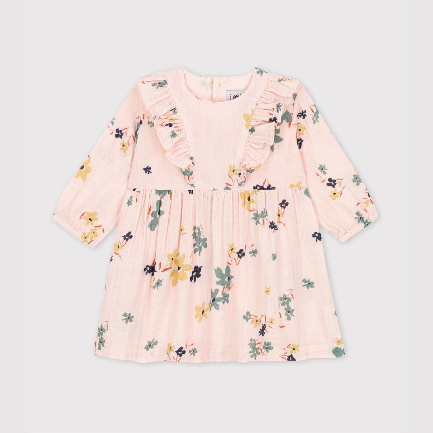 jurkje, bloemenprint - PETIT BATEAU