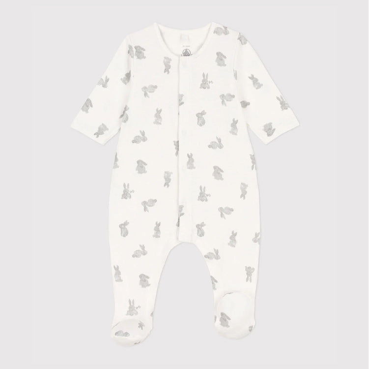 pyjama tubic, konijntjes - PETIT BATEAU