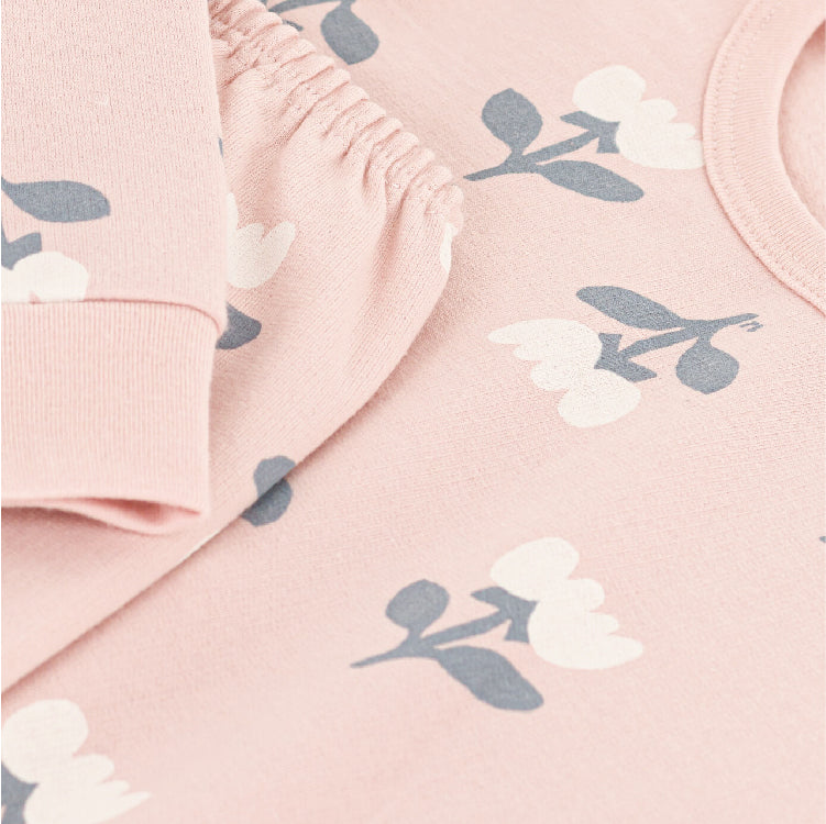 pyjama molton, tulpen - PETIT BATEAU