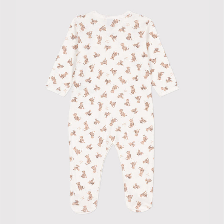 pyjama katoen, luipaard - PETIT BATEAU