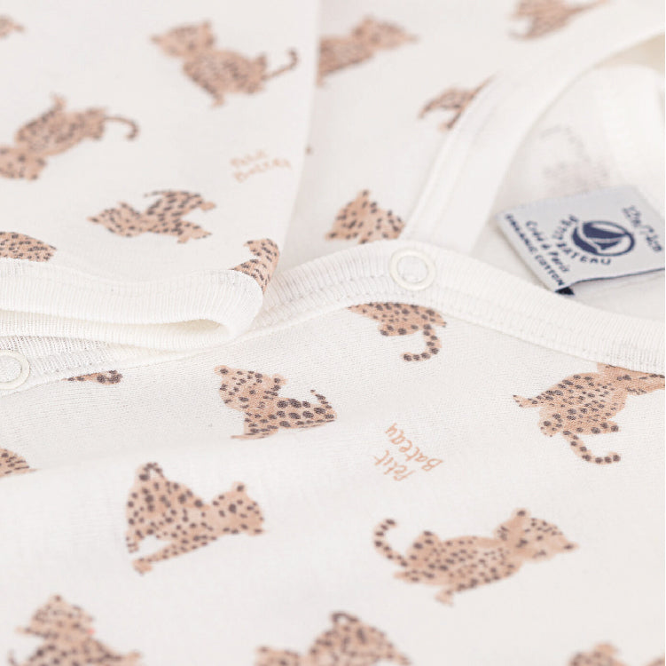 pyjama katoen, luipaard - PETIT BATEAU
