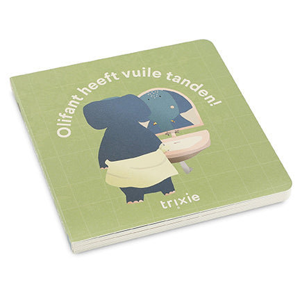 verhalenboek, olifant heeft vuile tanden – TRIXIE