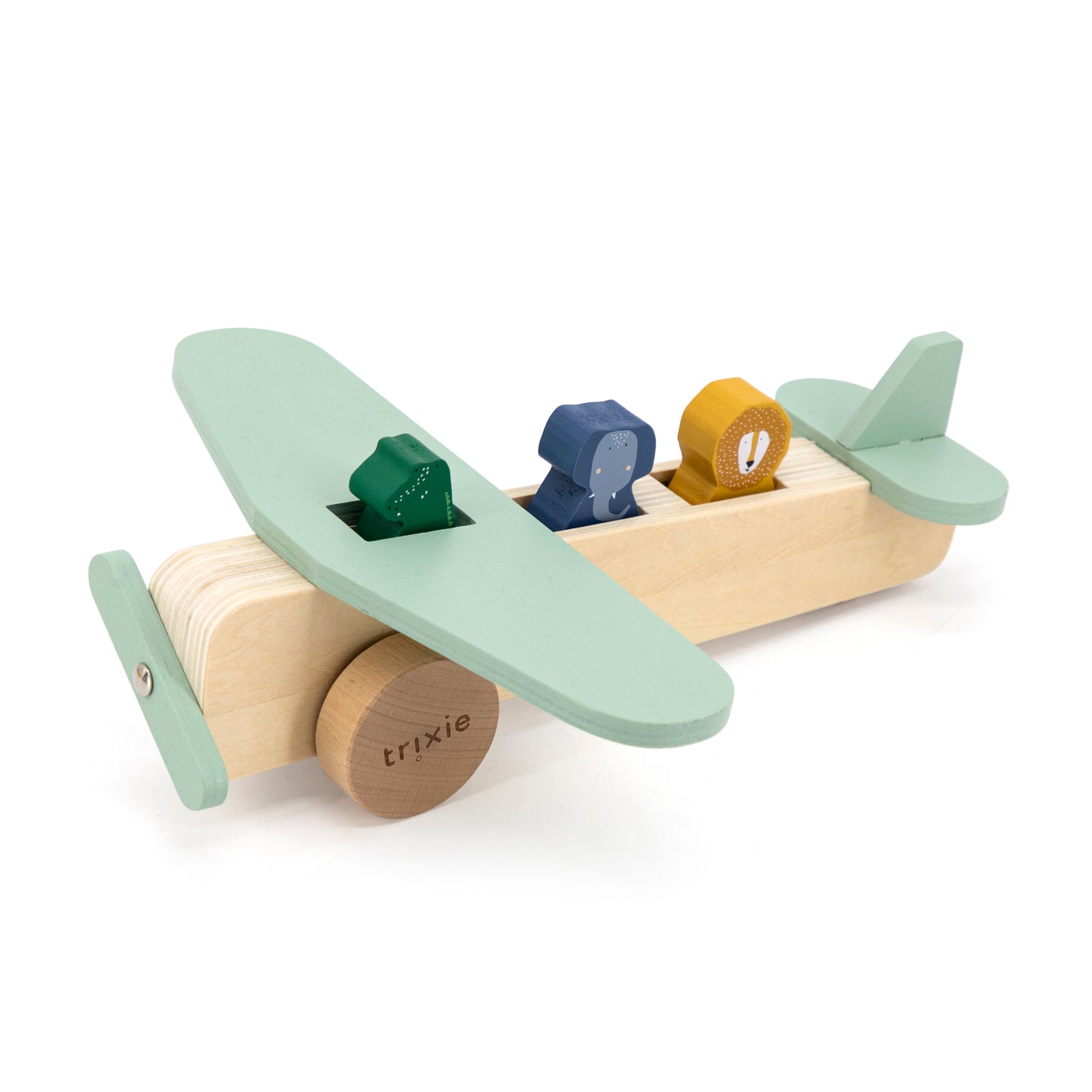 houten dierenvliegtuig - TRIXIE