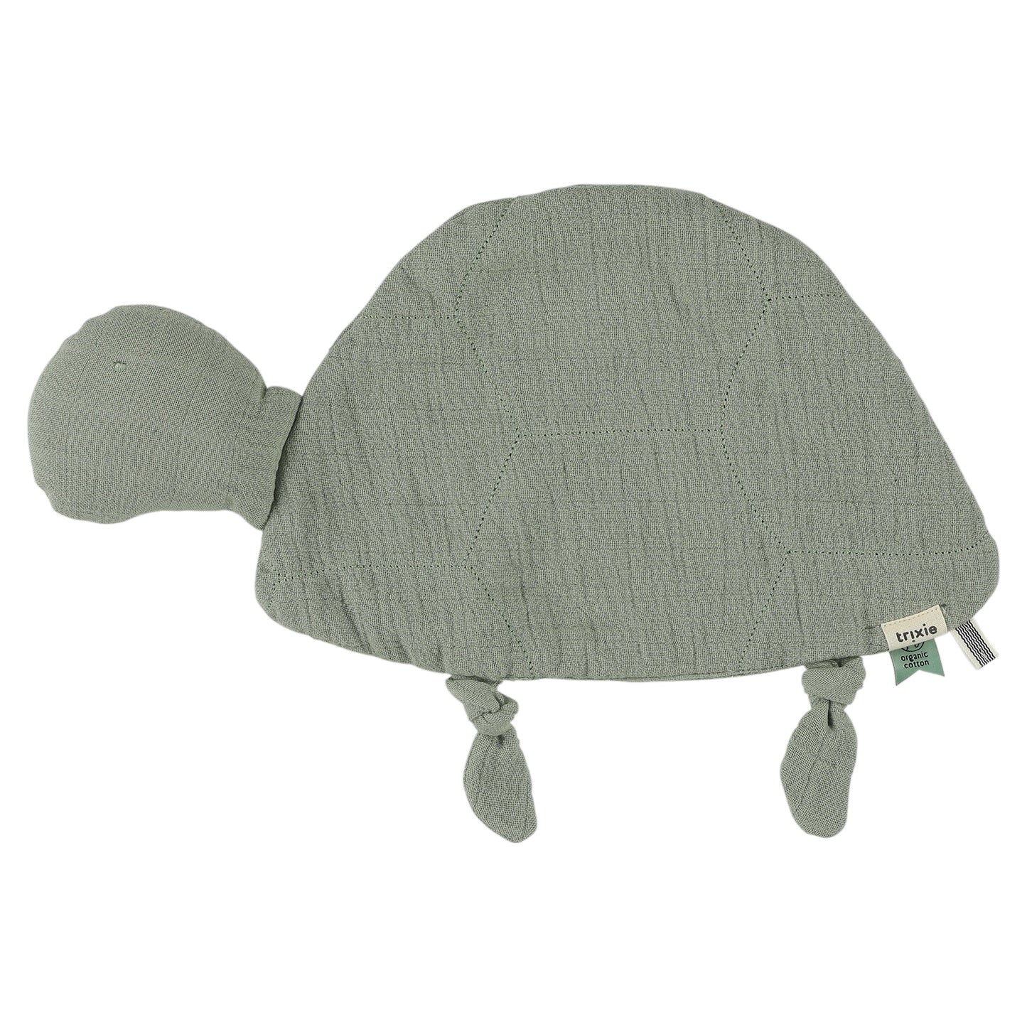 knuffeldoekje schildpad, olive - TRIXIE