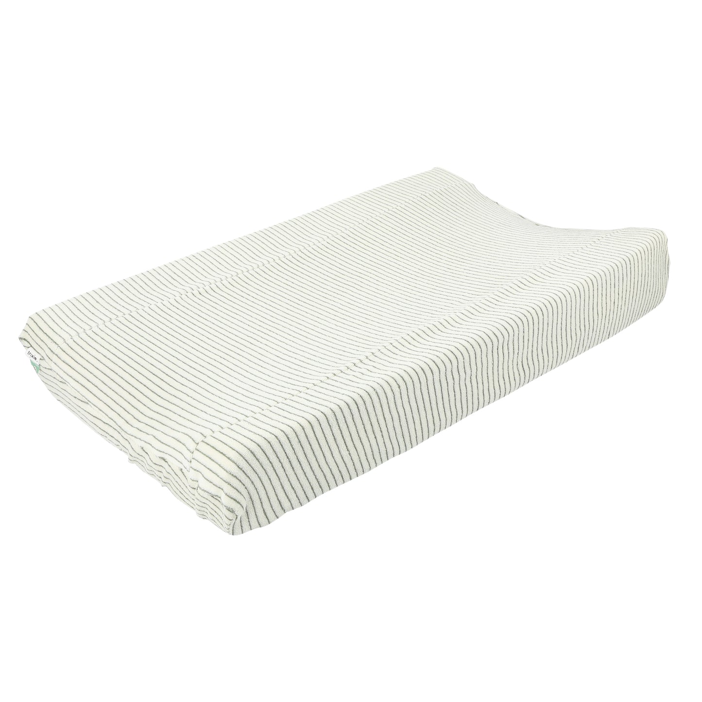 hoes verzorgingskussen, stripes olive - TRIXIE