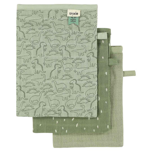 washand tetra, 3-pack, daring dino - TRIXIE