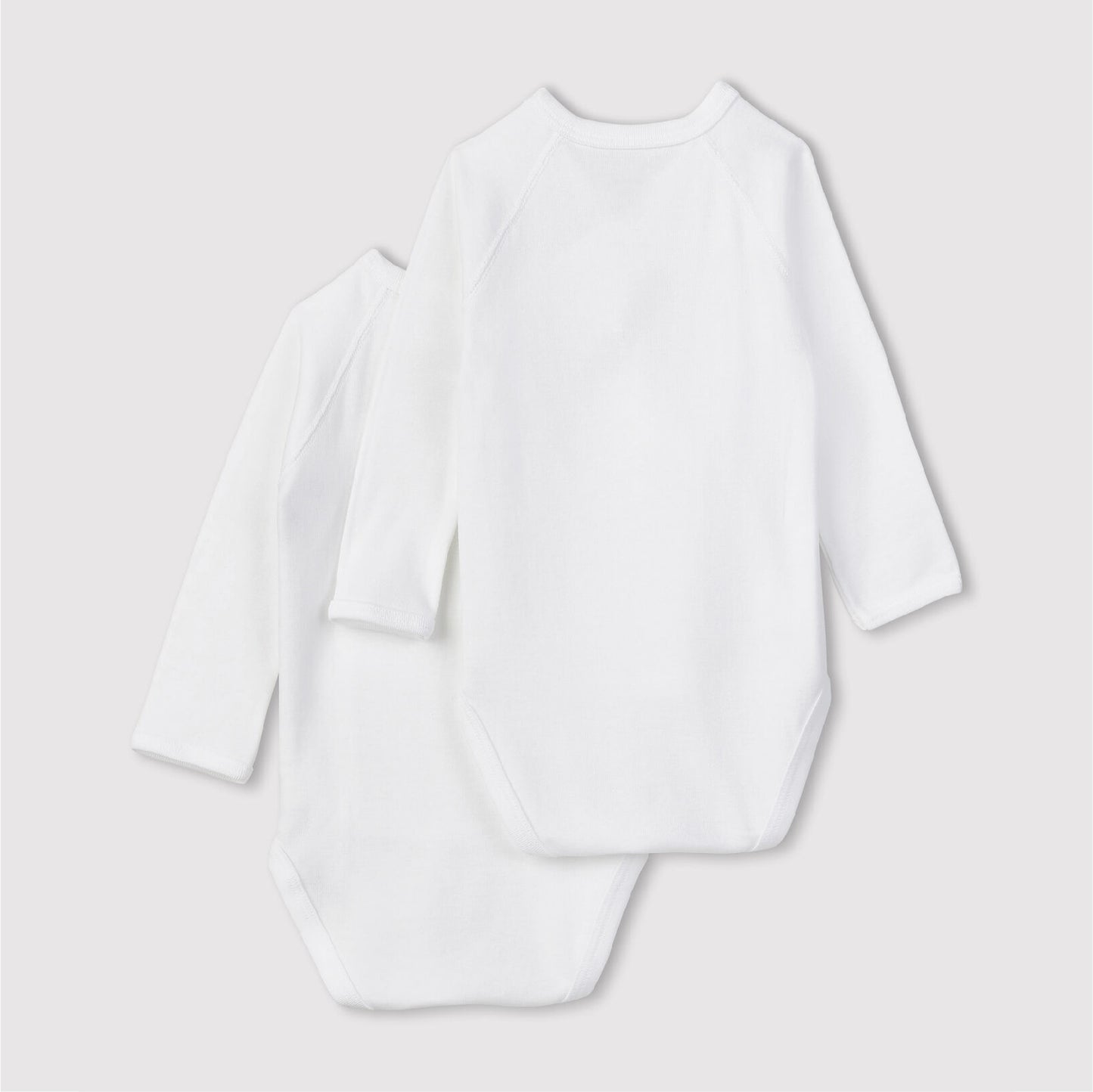 body lange mouw, 2-pack - PETIT BATEAU