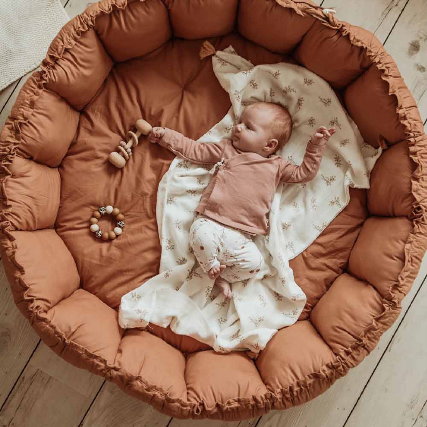 speeltapijt bloom, tawny brown - PLAY & GO