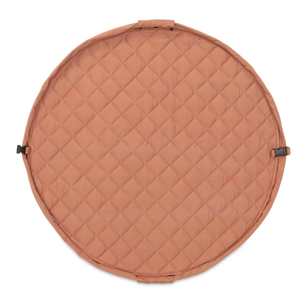 opbergzak/speelmat organic, tawny brown - PLAY & GO