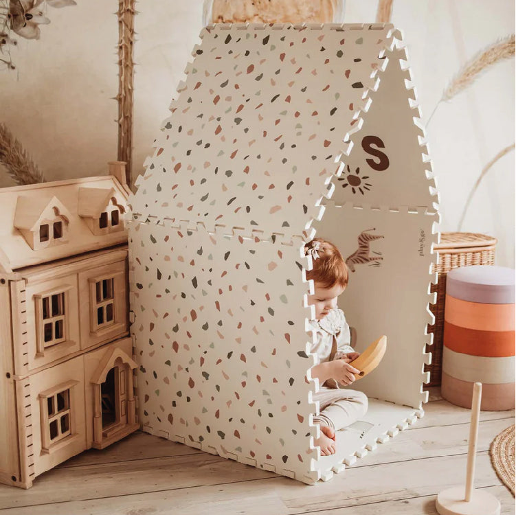 puzzelmat eevaa, alphabet/terrazzo - PLAY & GO