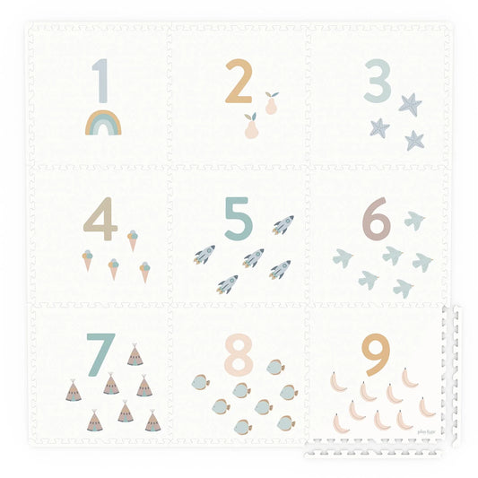 puzzelmat eevaa, numbers/dots - PLAY & GO