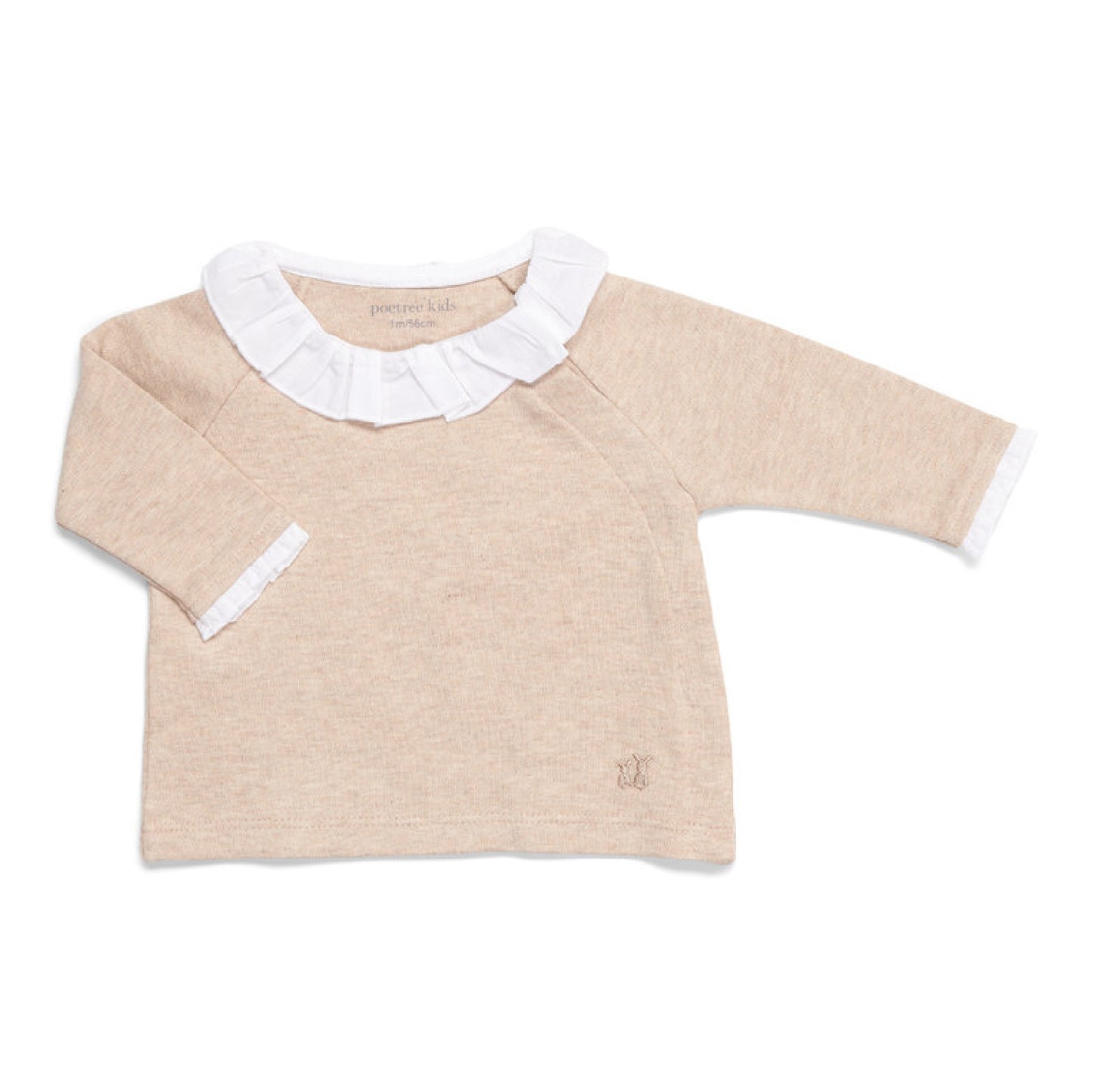 shirt + broek, camel - POETREE KIDS
