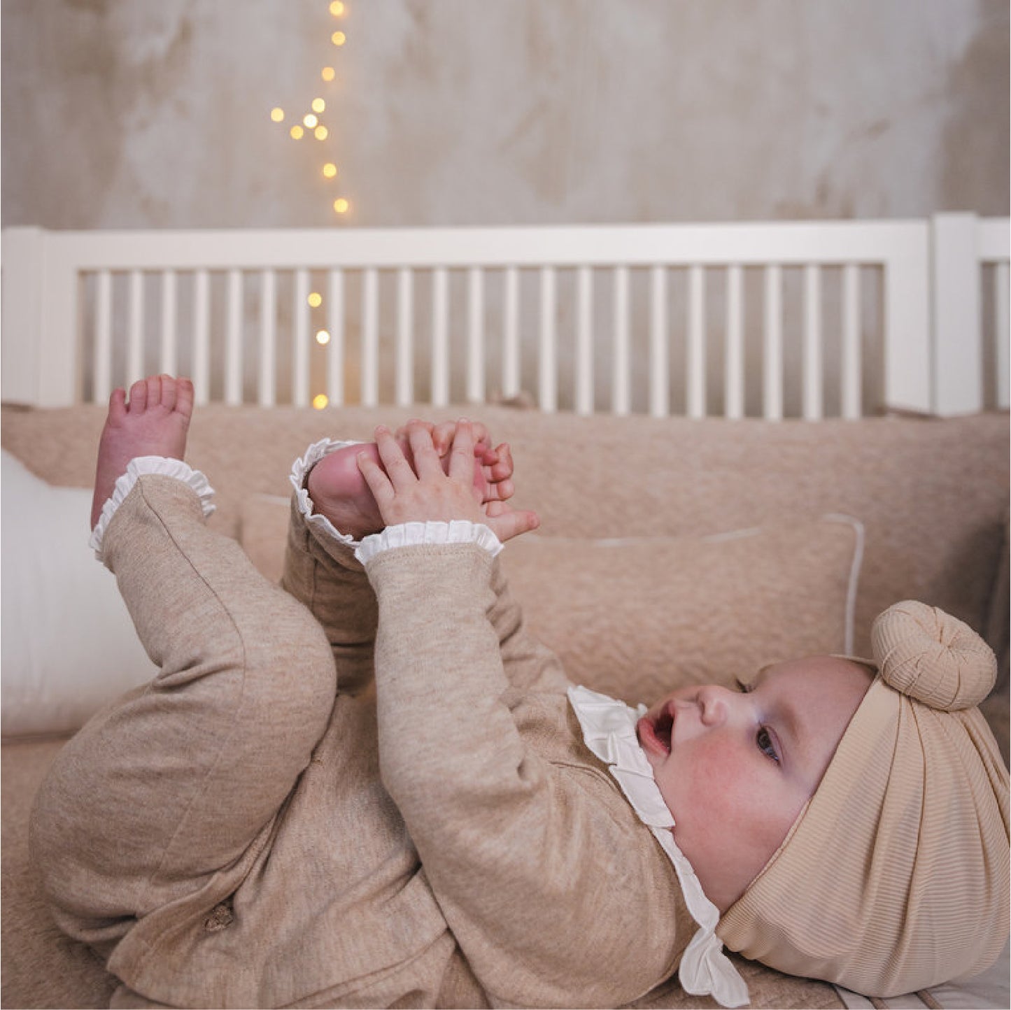shirt + broek, camel - POETREE KIDS