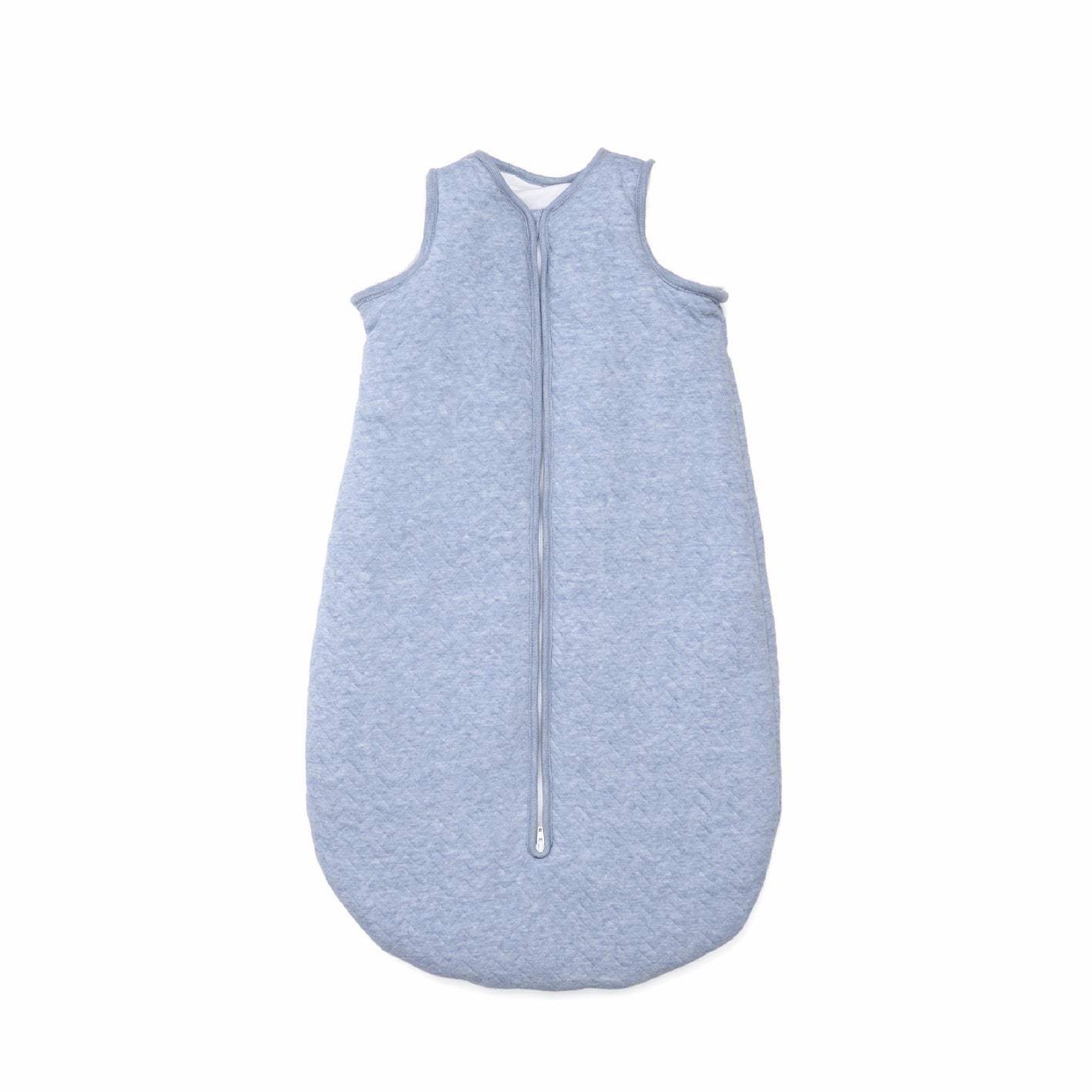 slaapzak 70 cm winter, chevron denim blue - POETREE KIDS